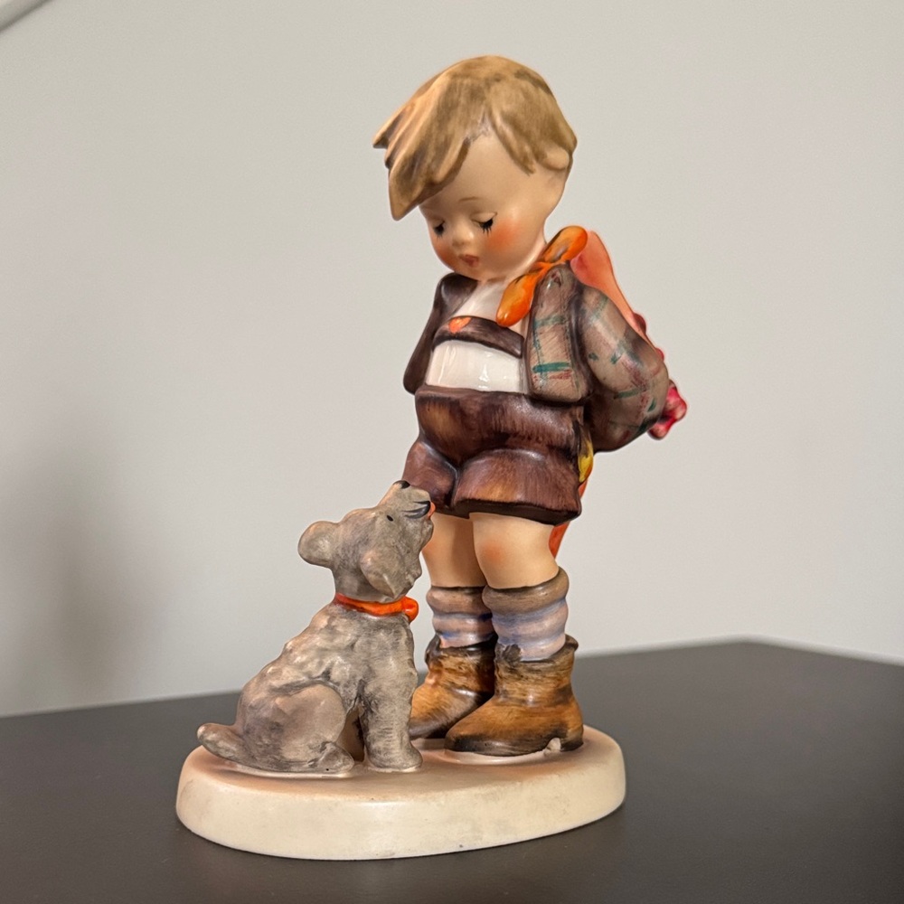Vintage Goebel Hummel “Puppy Love” (#317), also known as “Not For You”